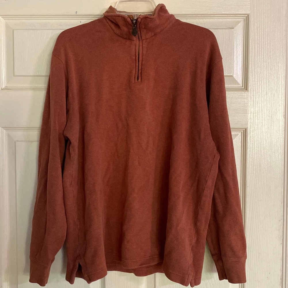 1/4 zip Lands’ End Sweatshirt